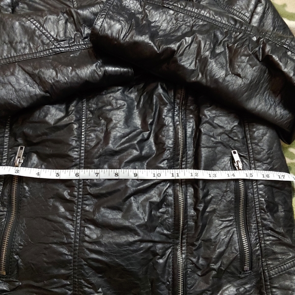 H&M juniors/womans jacket leather look - Picture 16 of 16